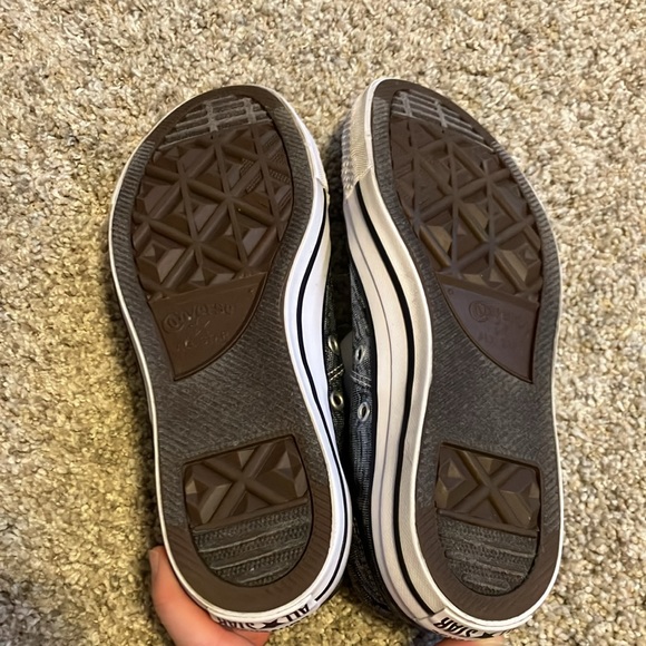 Women’s grey converse - Picture 4 of 5